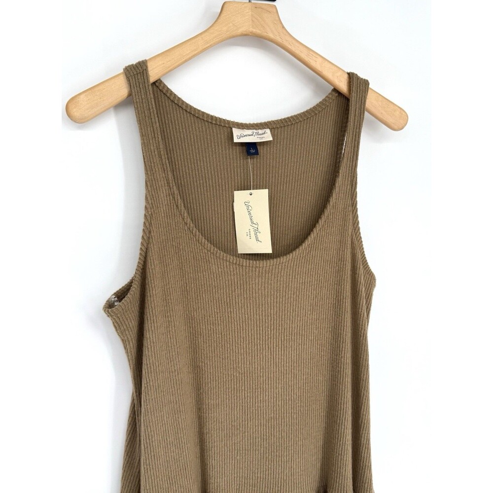 Universal Thread Olive Tank Midi Dress - Picture 2 of 4